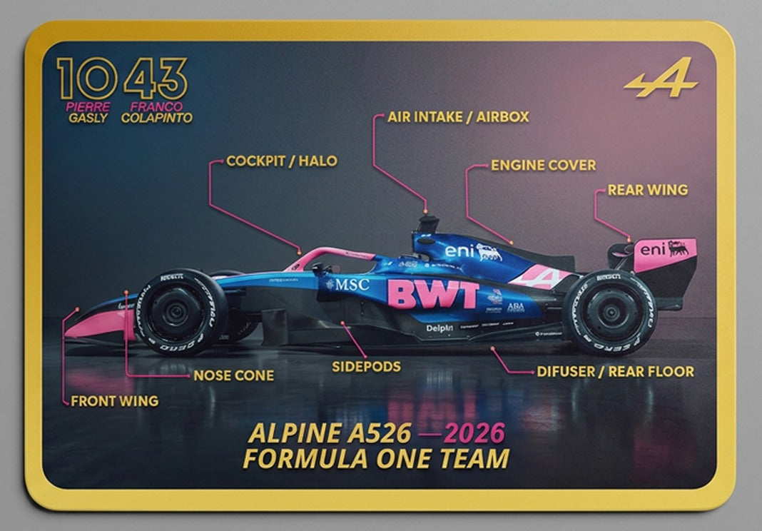 ALPINE A526 — 2026 FORMULA ONE TEAM