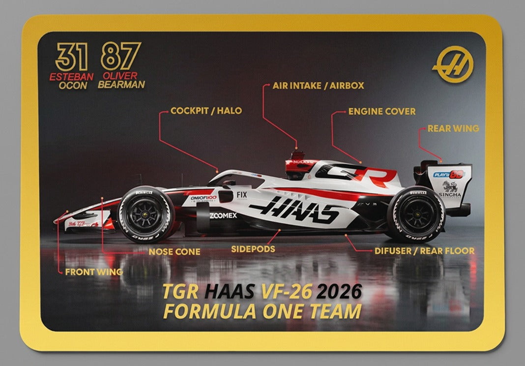 HAAS TGR VF-26 — 2026 FORMULA ONE TEAM